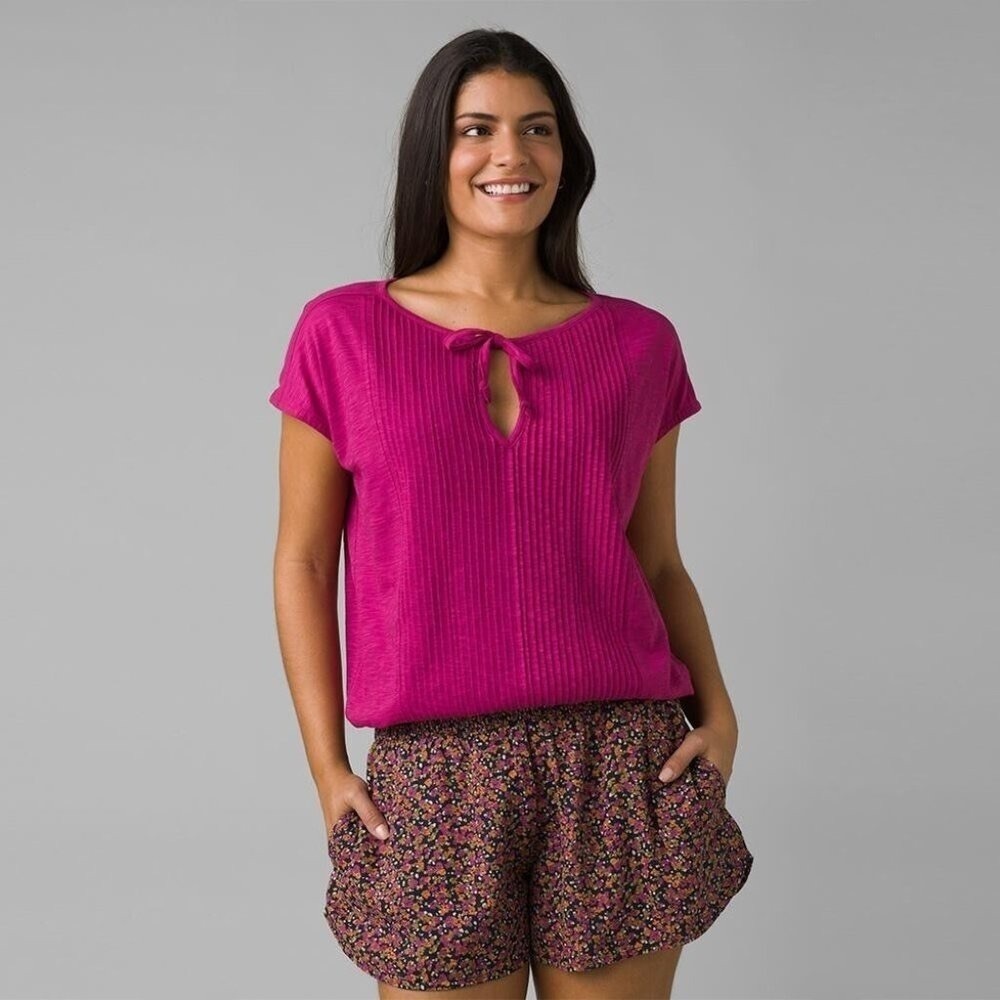 prAna Ocupas Popover Top in Orchid Bloom‎ NWT